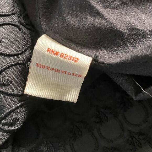 ARYEH Black MCM style Size Small Cocktail Textured Dress - Picture 9 of 9